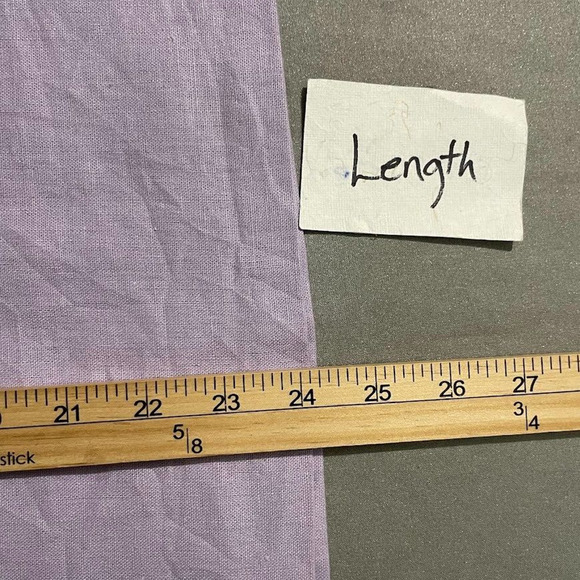 Sangria Skirt Size 12 Lavender Pastel Linen Spring Easter Chic Soft Girl Office - Picture 8 of 8